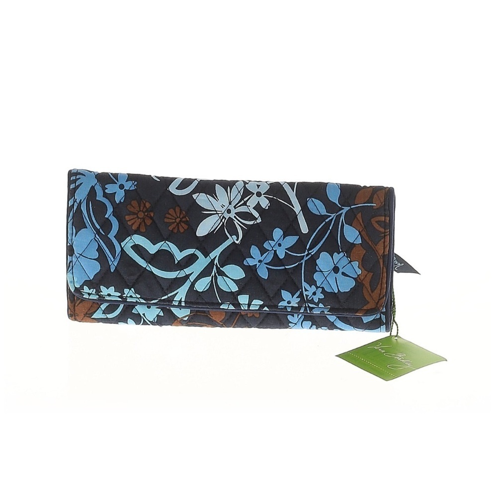 NWT VERA BRADLEY RETIRED Java Floral Trifold Wallet